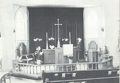 Jamestown Methodist Church with Annex